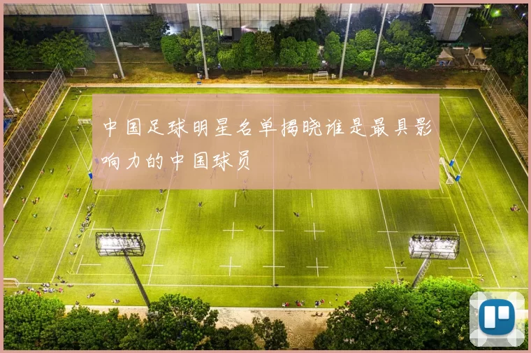 中国足球明星名单揭晓谁是最具影响力的中国球员
