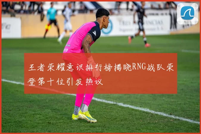 王者荣耀意识排行榜揭晓RNG战队荣登第十位引发热议